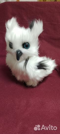 Игрушка сова в технике Тедди