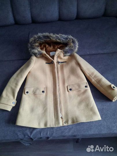 Пальто для девочки zara