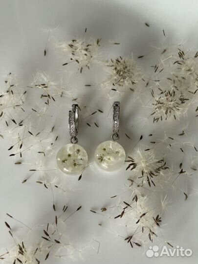 Серьги ручная работа