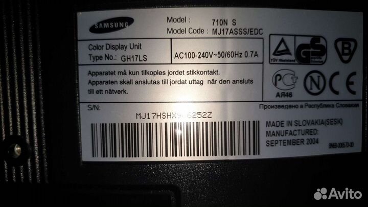 Монитор samsung