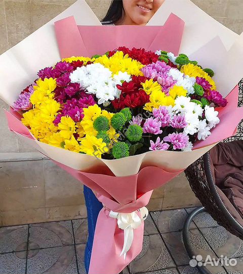 Хризантемы букет доставка 51 25 15