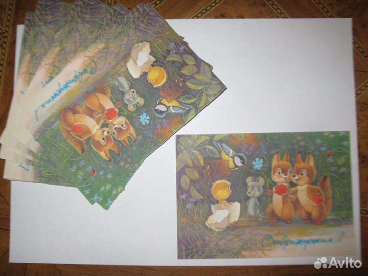 Открытки Зарубина. Очень много