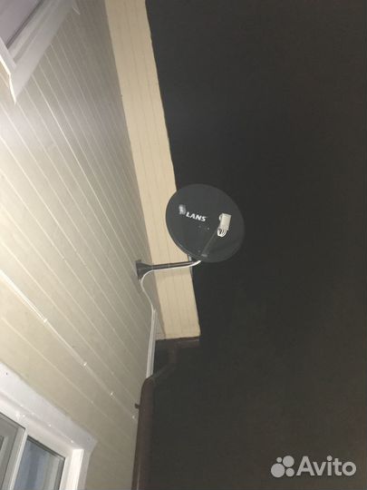 Спутниковое телевидение и интернет в доме на даче