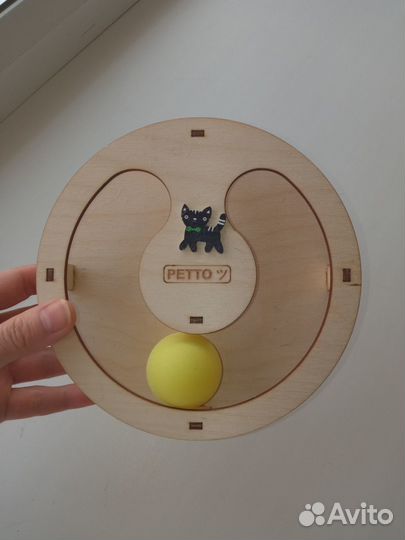 Интерактивная игрушка для кошек. Головоломка