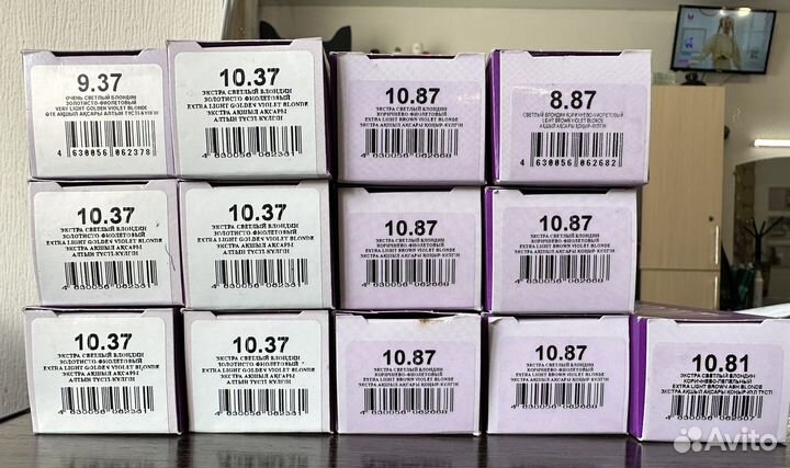 Гель краска для волос