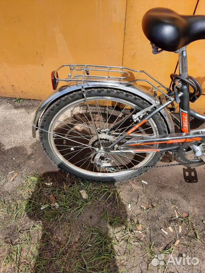 Велосипед складной Stels Pilot 750,цвет-черный