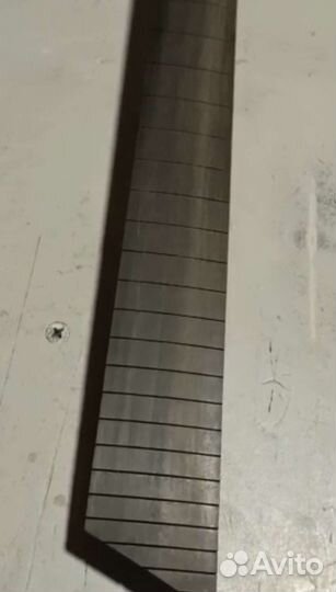 Накладка для грифа (заготовка) Эбен, бокоте, падук