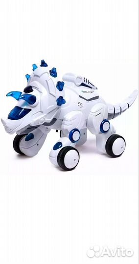 Динозавр робот на колёсах с пультом управления