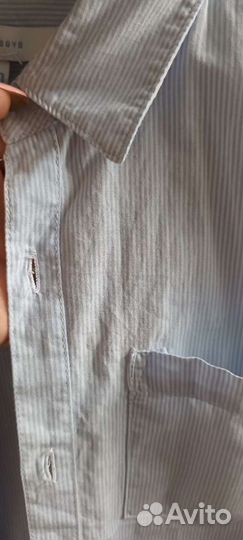 Рубашка школьная 140 для мальчика