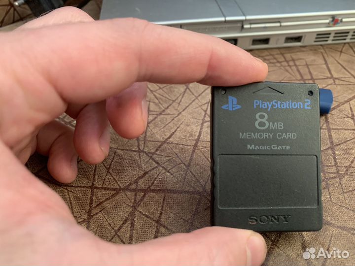 Sony PS2 slim. Комплект