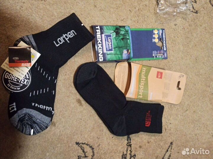 Носки термо Nord Face, Mammut, Keen, Arcteryx