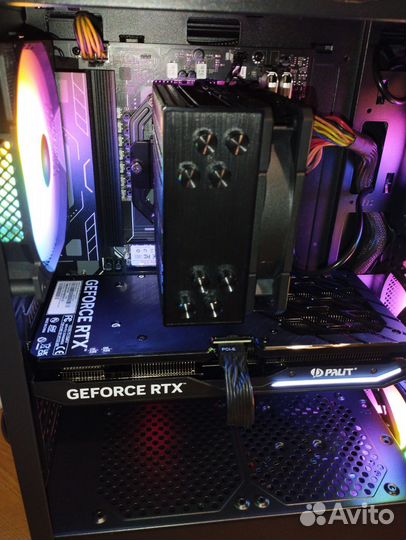 Новый Ryzen 5 7500f/ RTX 4070/ 32Gb/ 1Tb/ мониторы