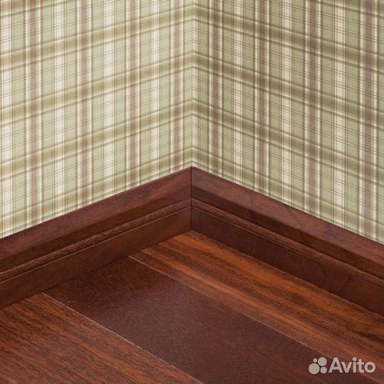 Плинтус Parketoff Мербау натур