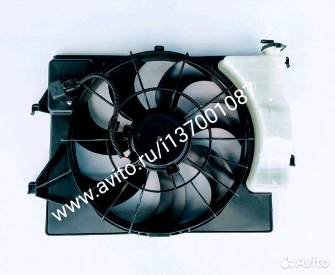 Диффузор Hyundai Solaris 2 Kia Rio 4