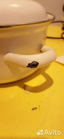 Кастрюли эмалированные