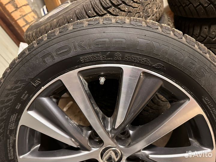 Колеса зимние шипованные r 17 5*114,3