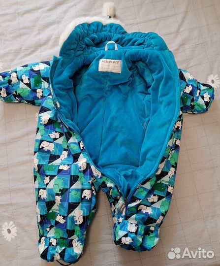 Зимний комбинезон для новорожденных. Kerry