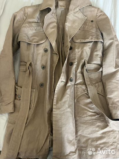 Плащ пальто diesel дизель осень весна