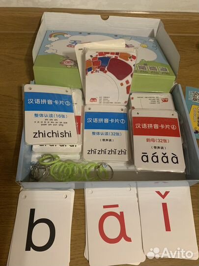 Китайские карточки пиньинь