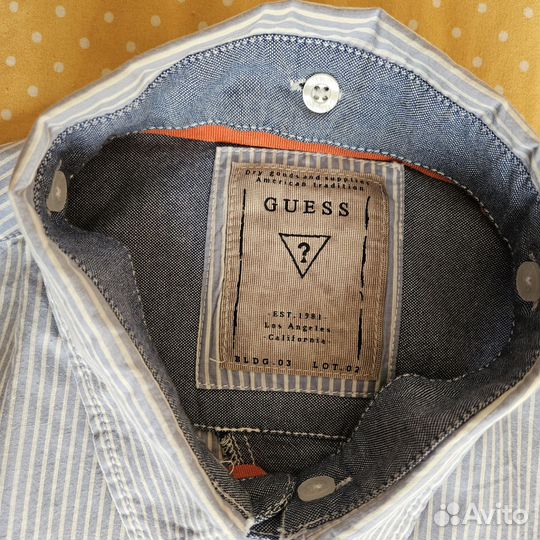 Рубашка мужская Guess оригинал M.48 р