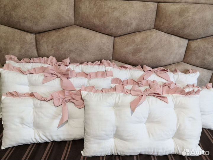 Бортики в детскую кроватку