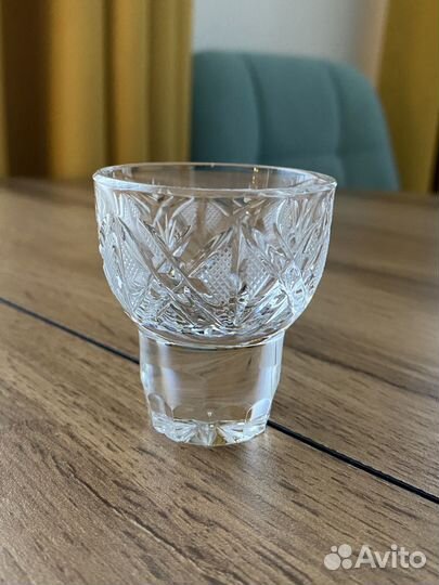 Стопки. Богемский хрусталь. 6 штук