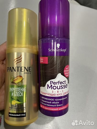 Спрей и мусс для волос