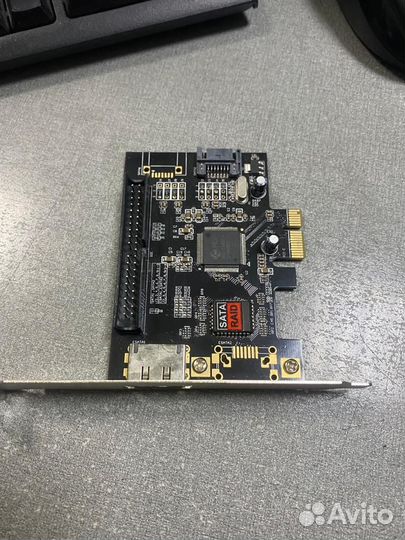 Контроллер PCI-E JMB363 1xE-sata, 1xsata, 1xIDE