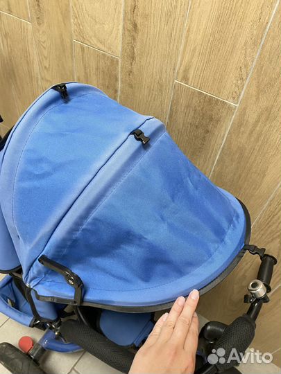 Велосипед коляска с ручкой