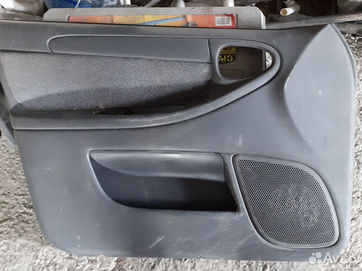 Обшивки дверей на chevrolet ланос