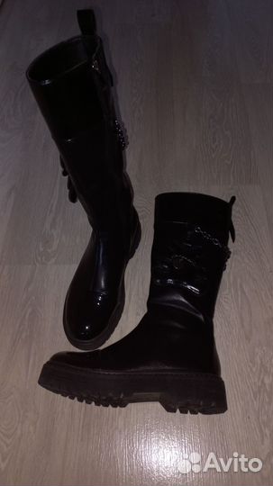 Демисезонные сапожки. Размер 37