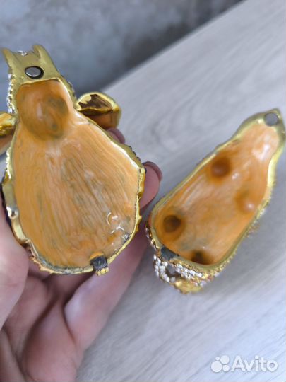 Сувениры из Тайланда. Шкатулка со стразами Слон