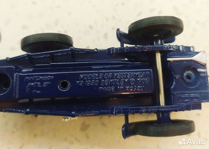 Matchbox модель Bentley 1930г