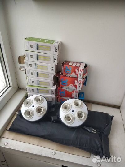 Комплект из двух софтбоксов и штатива