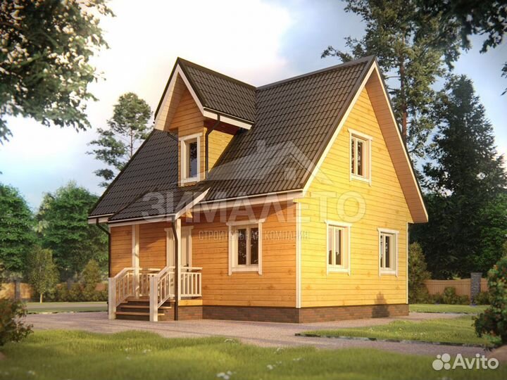 Баня из бруса