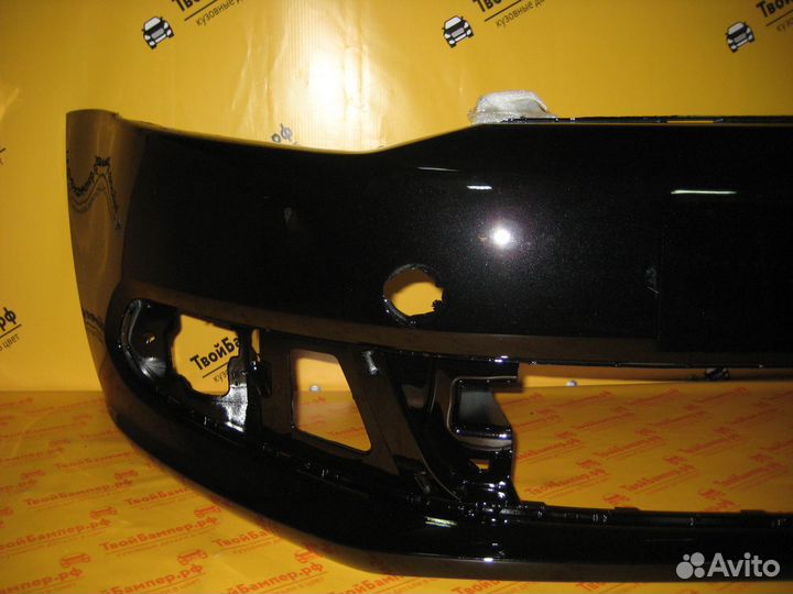 Бампер передний Volkswagen Polo цвет Черный