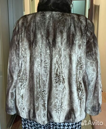 Шуба норковая короткая