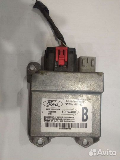 Блок управления подушками airbag Форд Транзит