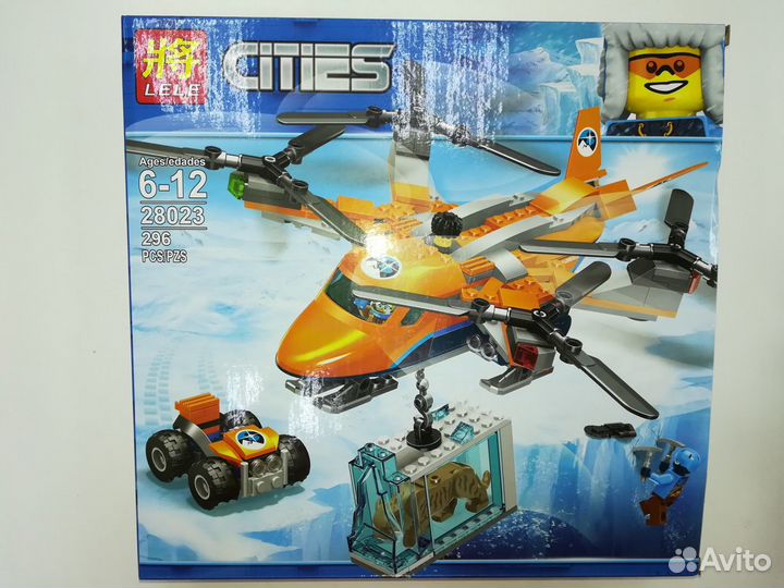 Конструктор 296 деталей, 28023