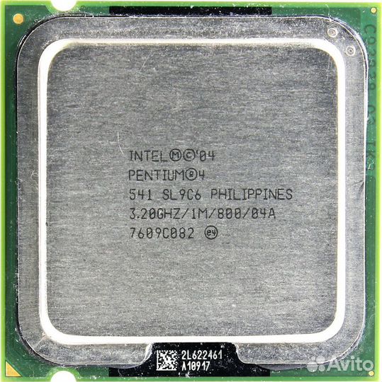 Процессор Intel Pentium 4 541 (775, 3200MHz, 1с/1t