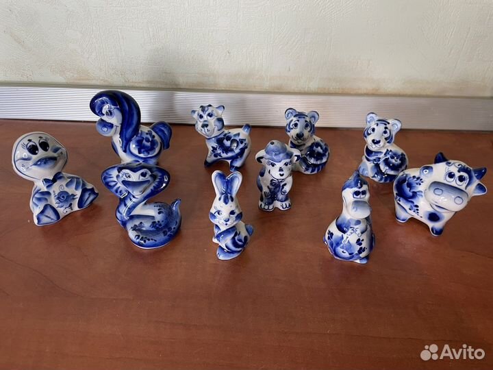 Статуэтки гжель