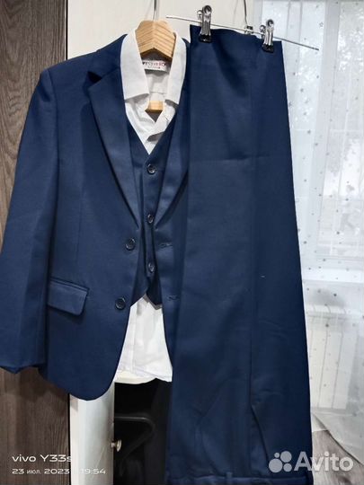 Костюм тройка на мальчика 122-128