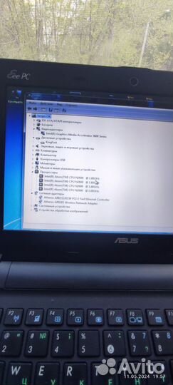 Нетбук Asus x101ch 4потока