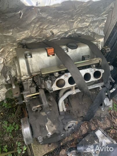 1zzfe двигатель и АКПП от алеона. Двс к20а