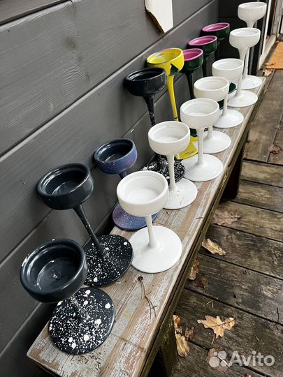 Подсвечник IKEA стекло