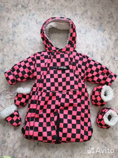 Зимний и демисезонный комбинезон трансформер 68-86