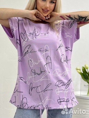 Женская футболка 48-56