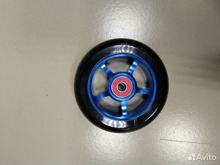 Колеса для трюкового самоката 100 мм синие