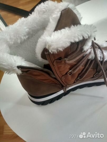 Полуботинки зимние CA Бельгия новые 38-38.5