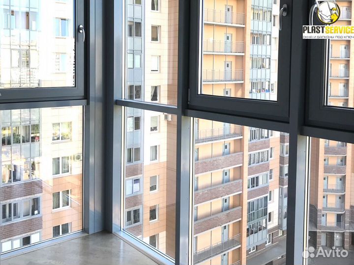 Панорамные окна, панорамное остекление, балконы